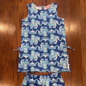 Lilly Donna Romper set, size 6/7